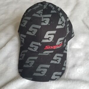 Licensed Snap-on Tools Strapback Hat Multicolor OSFA All Over Print Looks NEW